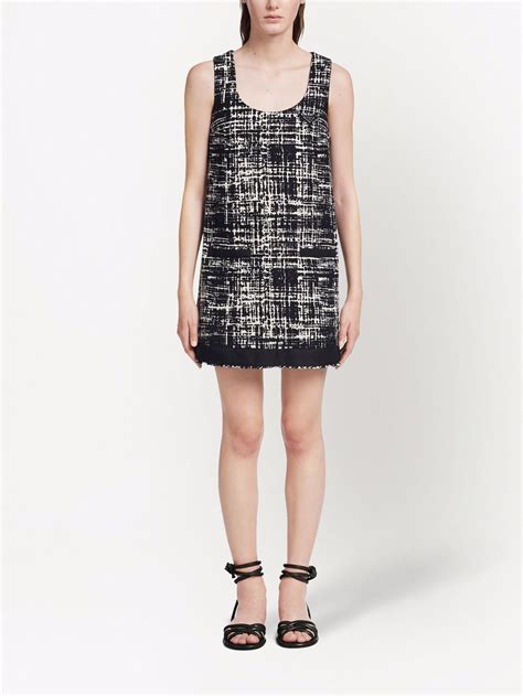 Prada Tweed Shift Dress 